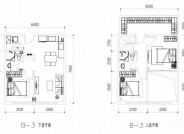 北京亦时代公馆63㎡户型图