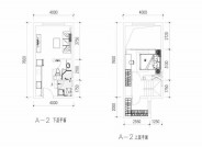 北京亦时代公馆47㎡户型图